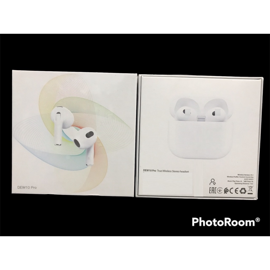 Tai nghe không dây bluetooth Hoco DEW10 Pro TWS True Wireless, V5.1, kết nối 10m,pin trâu, sạc ko dây , đổi tên, cảm ứng
