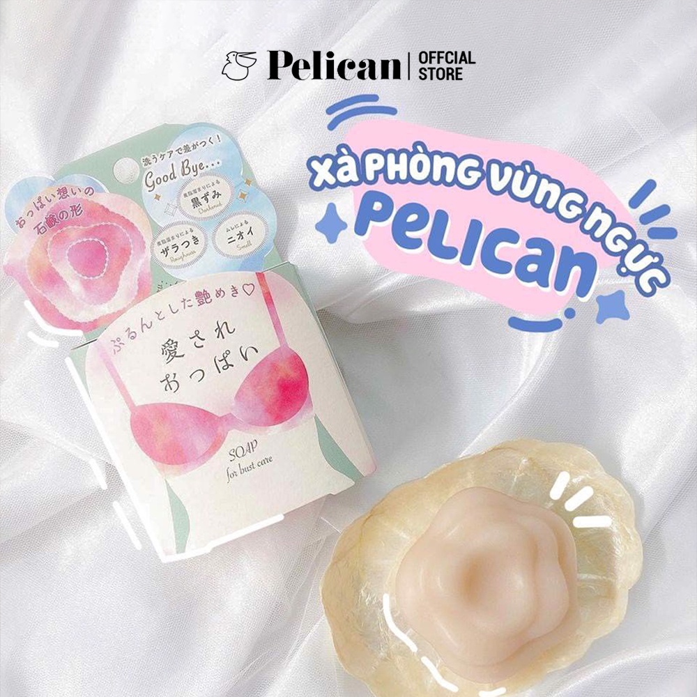 Xà phòng tắm dành cho vùng ngực Pelican Lovely Boobs Care Soap 70g