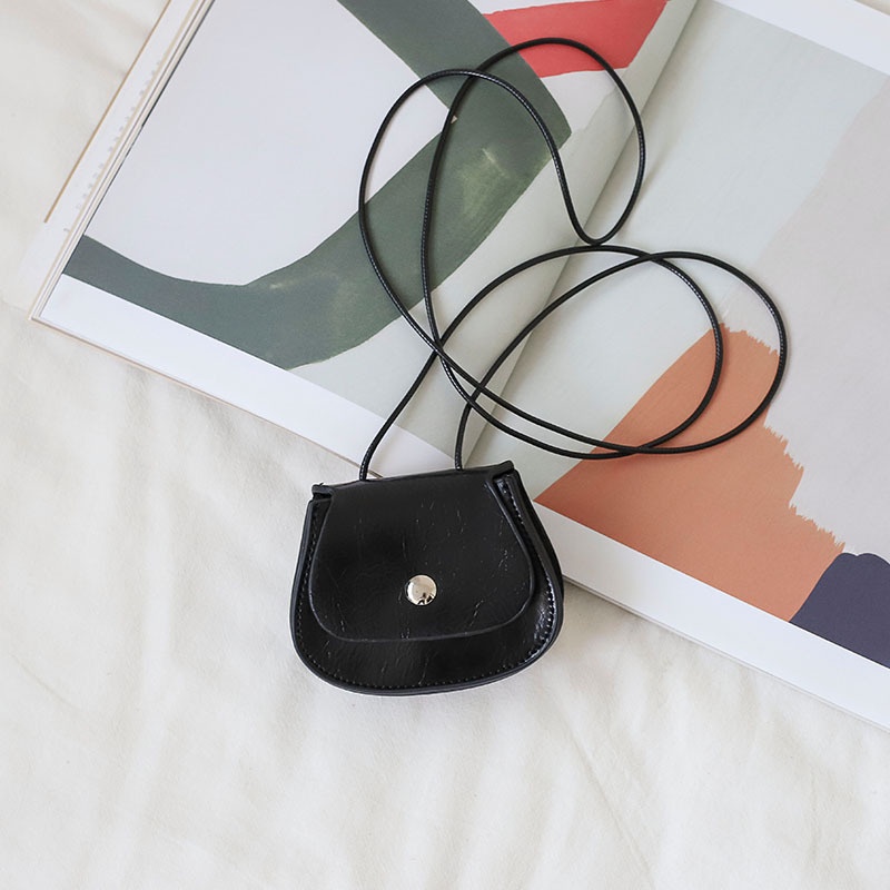 Túi Đeo Chéo Mini Thiết Kế Đơn Giản Thời Trang Theo Phong Cách Retro