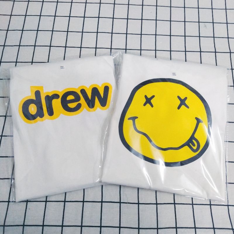 Áo thun nam nữ - Áo phông nam nữ Drew House tay lỡ form rộng Unisex - Chất cotton mềm mịn