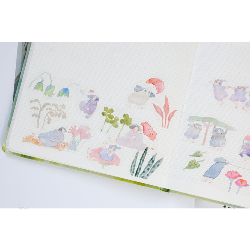 Krisna.room ♡ Hãng Dodolulu- 1 chu kì 80cm cuộn băng dán hình Memories