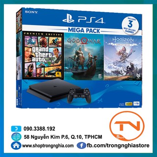 Máy PS4 Slim CUH-2218B 1TB [Bảo Hành 1 Năm] + 3 Games Hot