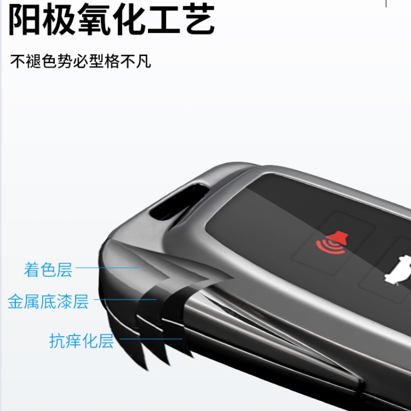 Ốp Chìa Khóa Thông Minh Bằng Hợp Kim Cao Cấp Cho Xe Hơi Lexus Rx300 Rx450h Es250 Nx200 Lx570 Is300