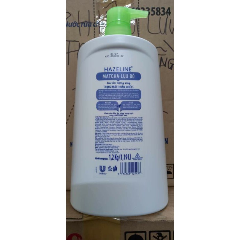 Sữa tắm Hazeline Lựu đỏ 1.2kg | BigBuy360 - bigbuy360.vn