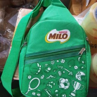 (HCM) (GRAB - NOWSHOP) Túi thể thao đeo chéo MILO (túi bao tử)