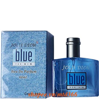 Nước hoa nam 60ml jolie dion blue for him eau de parfum natural spray.