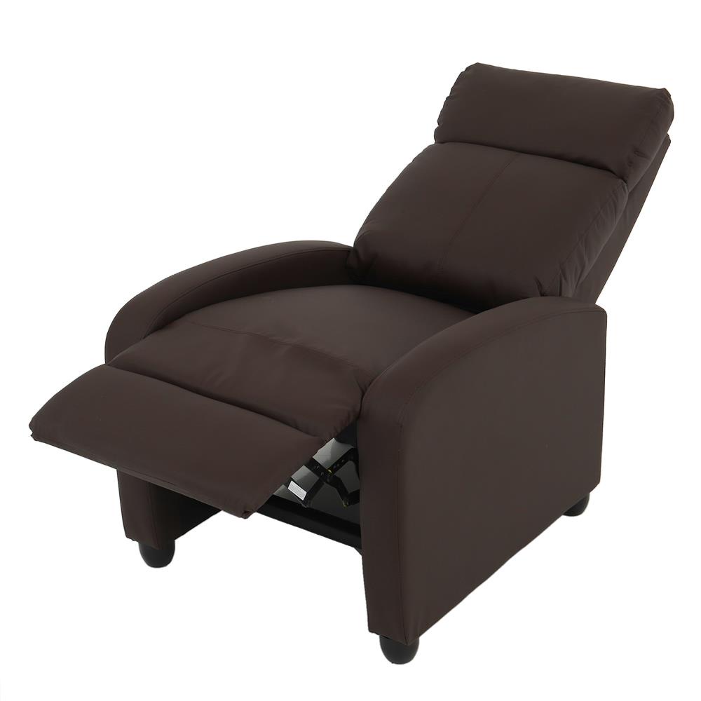 HomeBase FURDINI Ghế thư giãn MUZE bắng ván ép W69XD87XH100.5CM màu nâu