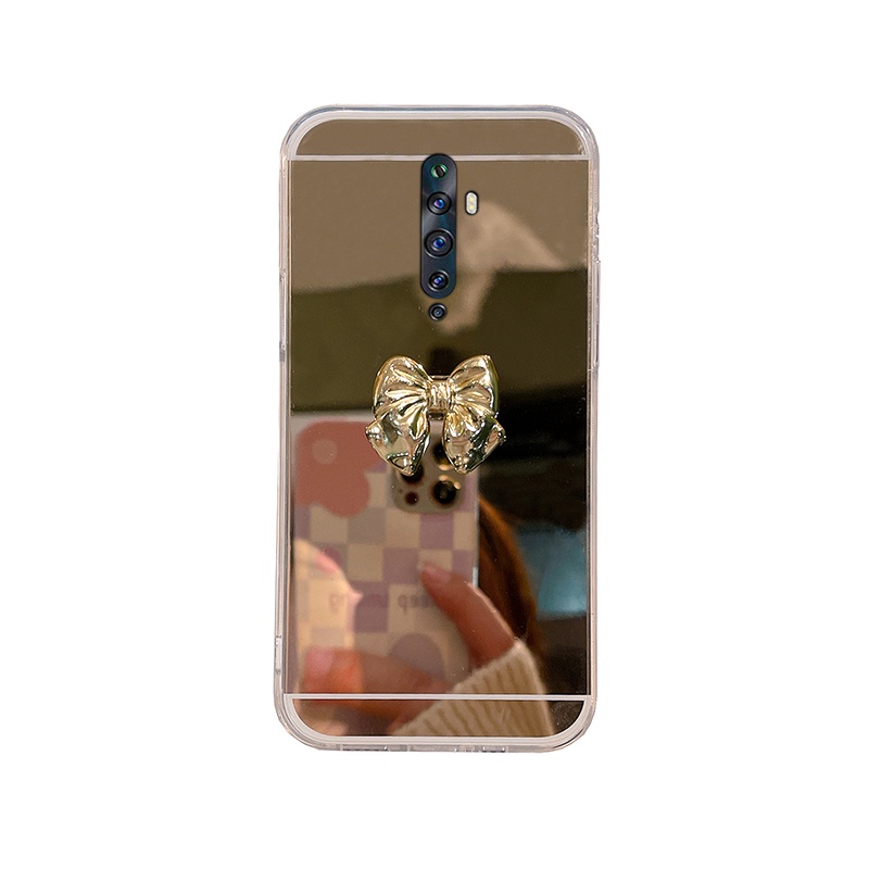 Ốp Điện Thoại Tráng Gương Viền Mềm Cho OPPO Reno 2Z Reno 2F