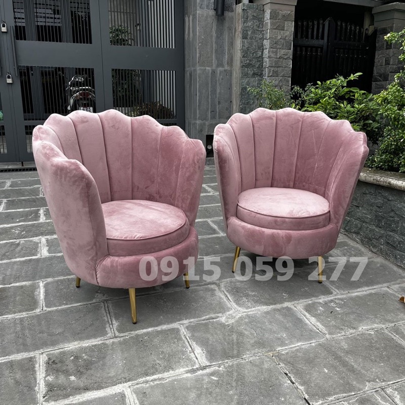 Ghế sofa sò đơn - ghế nail decor tiệm siêu xinh giao hàng toàn quốc