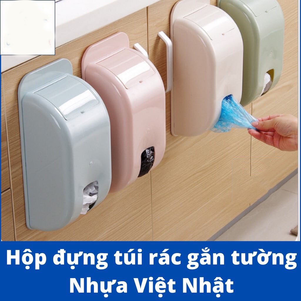 Hộp đựng túi nilon, túi đựng rác Việt Nhật dán tường thông minh