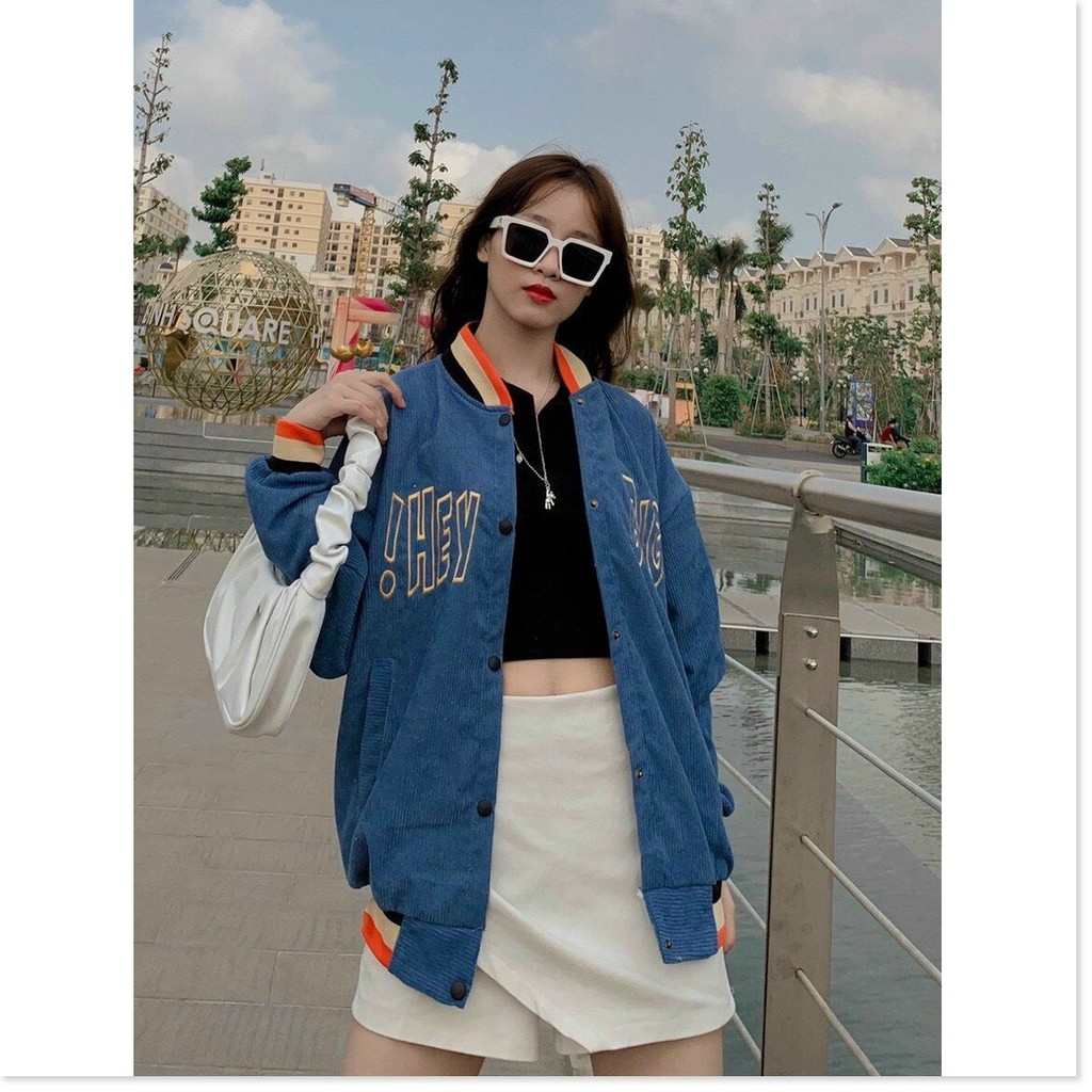 ÁO KHOÁC NỮ BOMBER UNISEX NHIỀU MÀU SẮC XINH XẮN THỜI TRANG MỚI KME