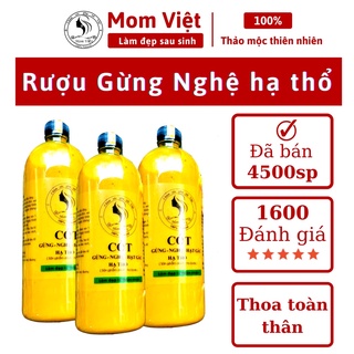 CỐT RƯỢU GỪNG NGHỆ HẠT GẤC HẠ THỔ