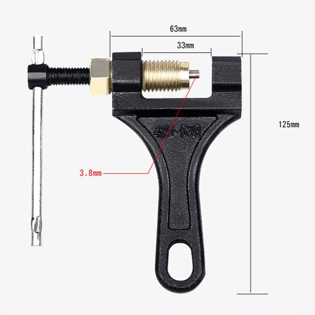 Cảo tháo mắt sên xe máy thép đen tốt