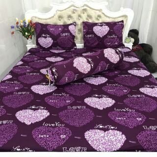 BỘ GA CHUN + 3 VỎ GỐI
