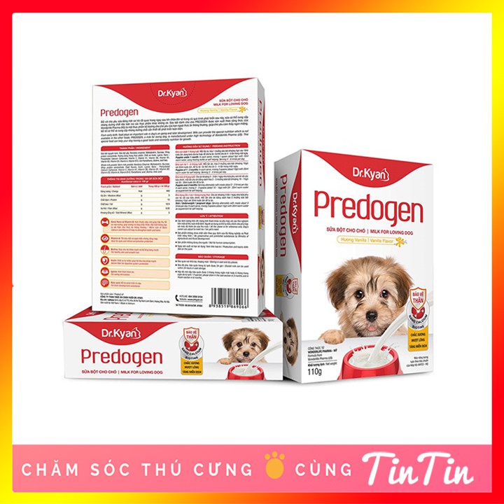 Sữa Bột Predogen Cho Chó Hộp 110g Giá Rẻ #Tintin Pet Store