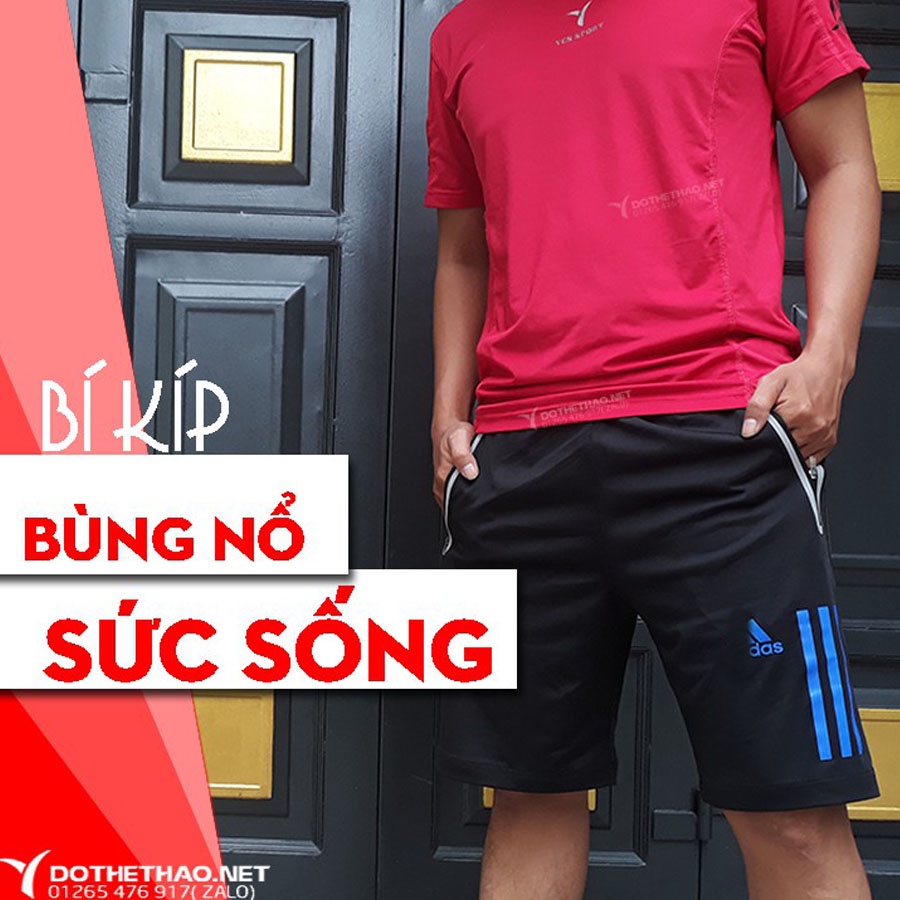 Quần Short Nam Túi Ép Phản Quang