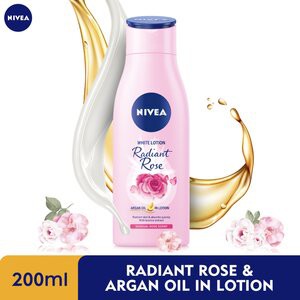 Sữa dưỡng thể trắng da Nivea Radiant Rose White Lotion 200ml