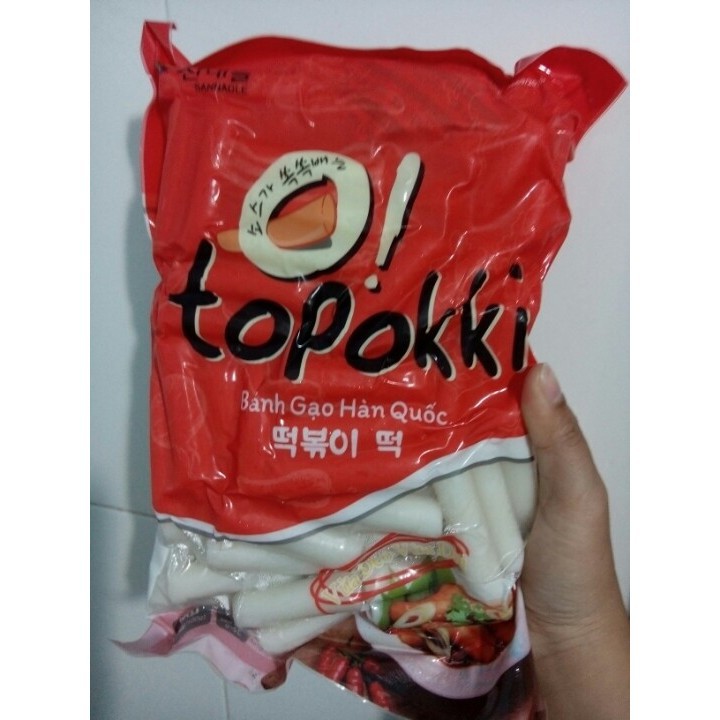 500g tokpokki truyền thống, món ngon Hàn Quốc