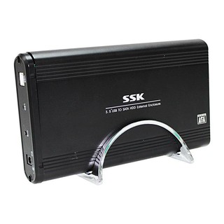 Box HDD 3.5" SSK SHE056 sata USB 2.0 hỗ trợ ổ cứng lên đến 2TB