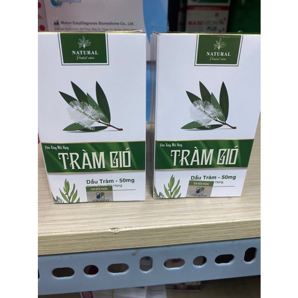 Viên xông mũi họng Tràm gió h20vien