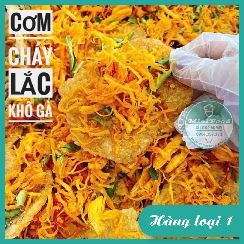 Cơm cháy lắc khô gà hàng ngon loại 1  [Loại Đặc Biệt] Hàng ngon nhà làm