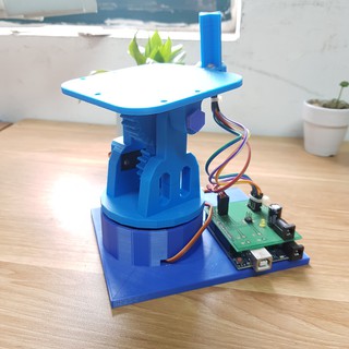 Bộ Điều Hướng Pin Mặt Trời (Tracker Solar) In 3D