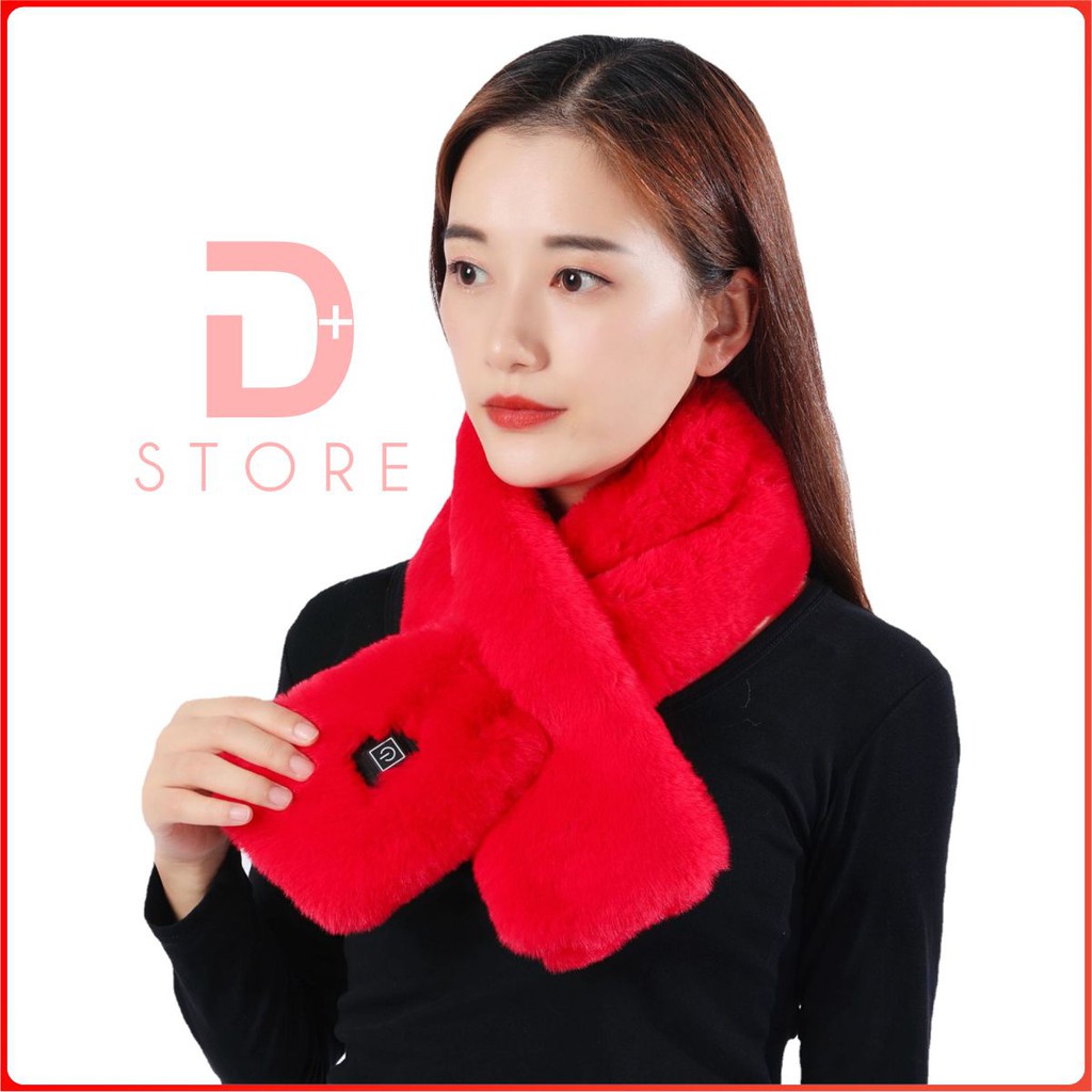 Khăn quàng cổ sưởi ấm bằng điện thông minh Dstore (pin 7000mAh)