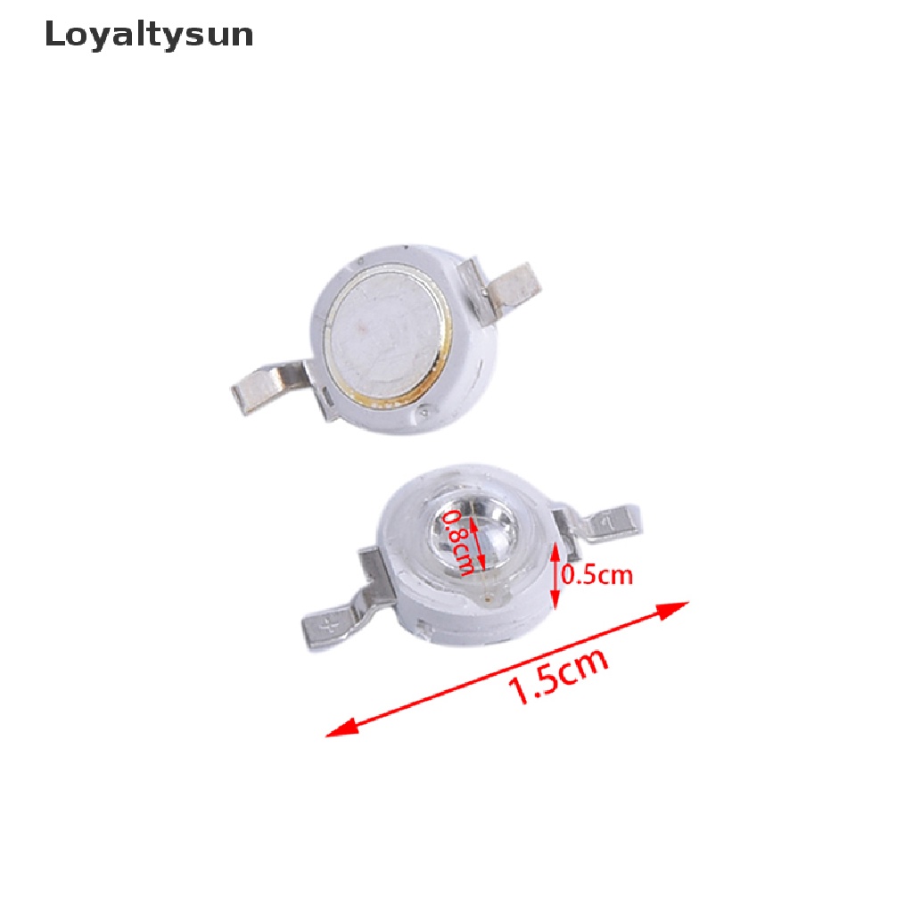 Bộ 10 Đèn LED Tia Cực Tím 3W 395nm