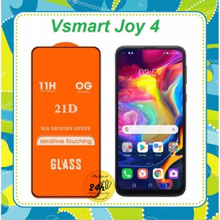 Kính Cường Lực 21D Vsmart Joy 4 Full Màn Hình Full Keo Không Chấm Liti - phukienso24h