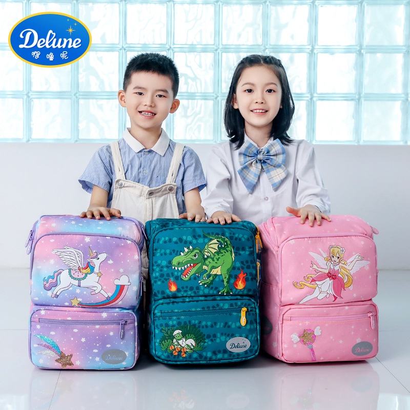 Balo chống gù, Cặp chống gù Delune, balo siêu nhẹ chống nước