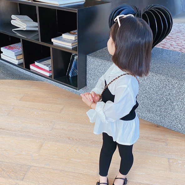 Áo Sơ Mi Kiểu Phong Cách Hàn Quốc Cho Bé Gái