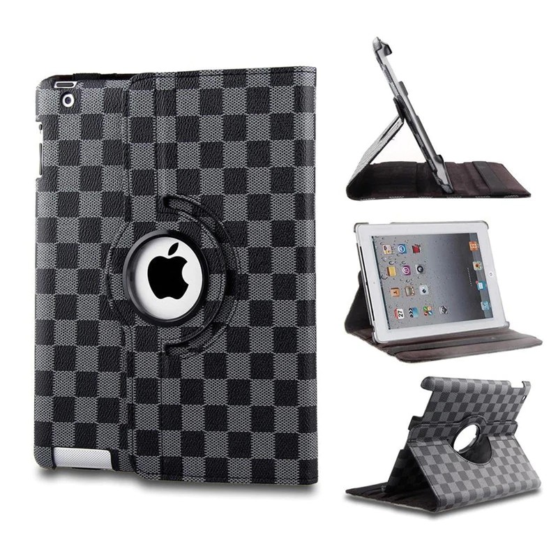 Bao da Caro LV cho iPad Mini 4 / Mini 5 Xoay 360 hiệu HOTCASE (Smartsleep, chế độ gập đa dạng) - hàng chính hãng