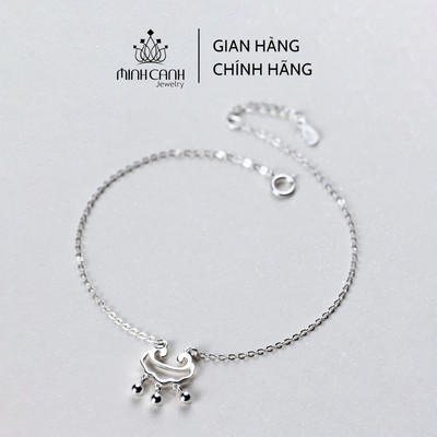 Lắc Chân Bạc Chuông Khánh May Mắn Bình An - Minh Canh Jewelry