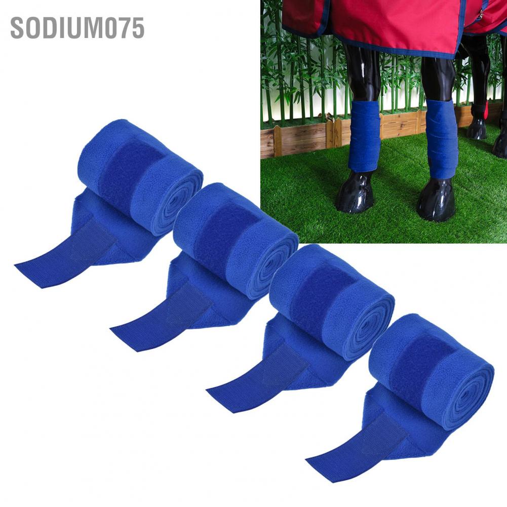 Bộ 4 Vòng Đai Polyester Mềm Đeo Chân Cho Thú Cưng