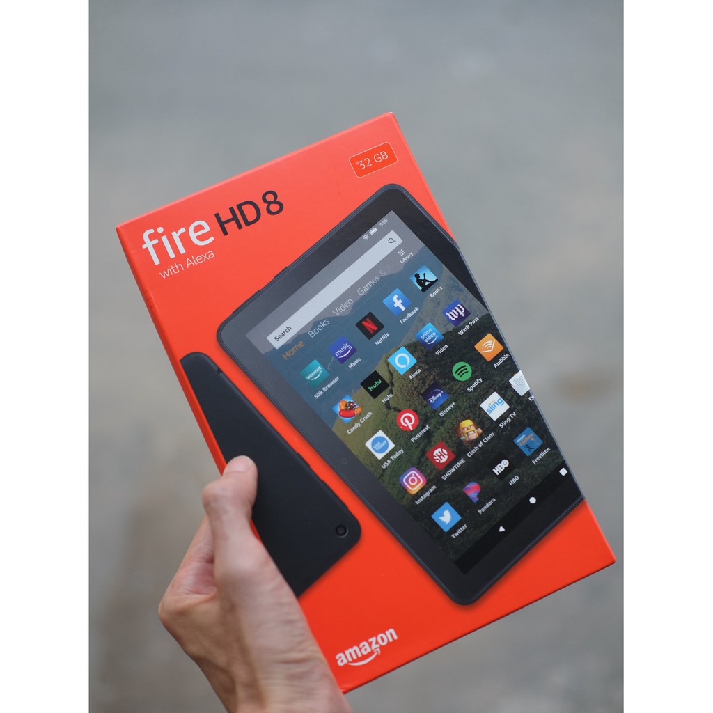 Amazon Kindle Fire HD8 - máy tính bảng
