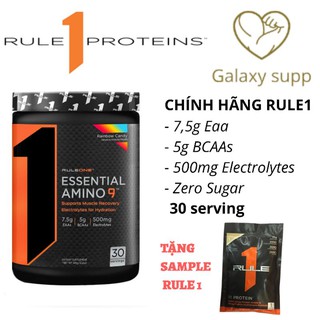 RULE1 EAA ESSENTIAL AMINO 9 Tăng cơ phục hồi cơ bắp – 30 SERVINGS