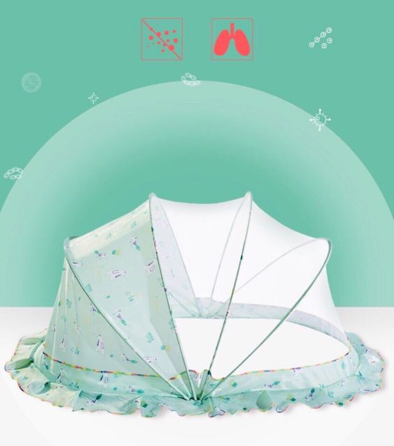 Màn chụp gấp gọn siêu sang chảnh cho bé