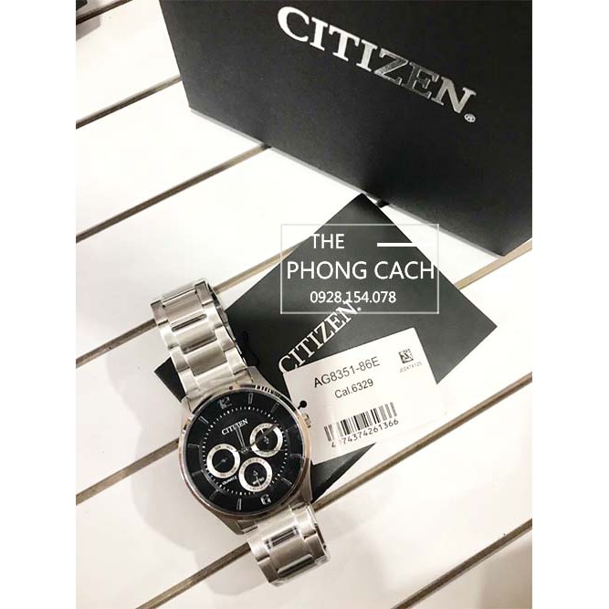 Đồng hồ nam Citizen AG8351-86E- Quartz (Pin) chính hãng