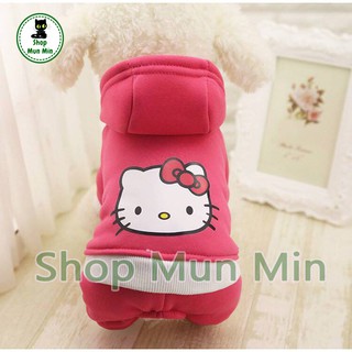 Áo nỉ 4 chân chó mèo