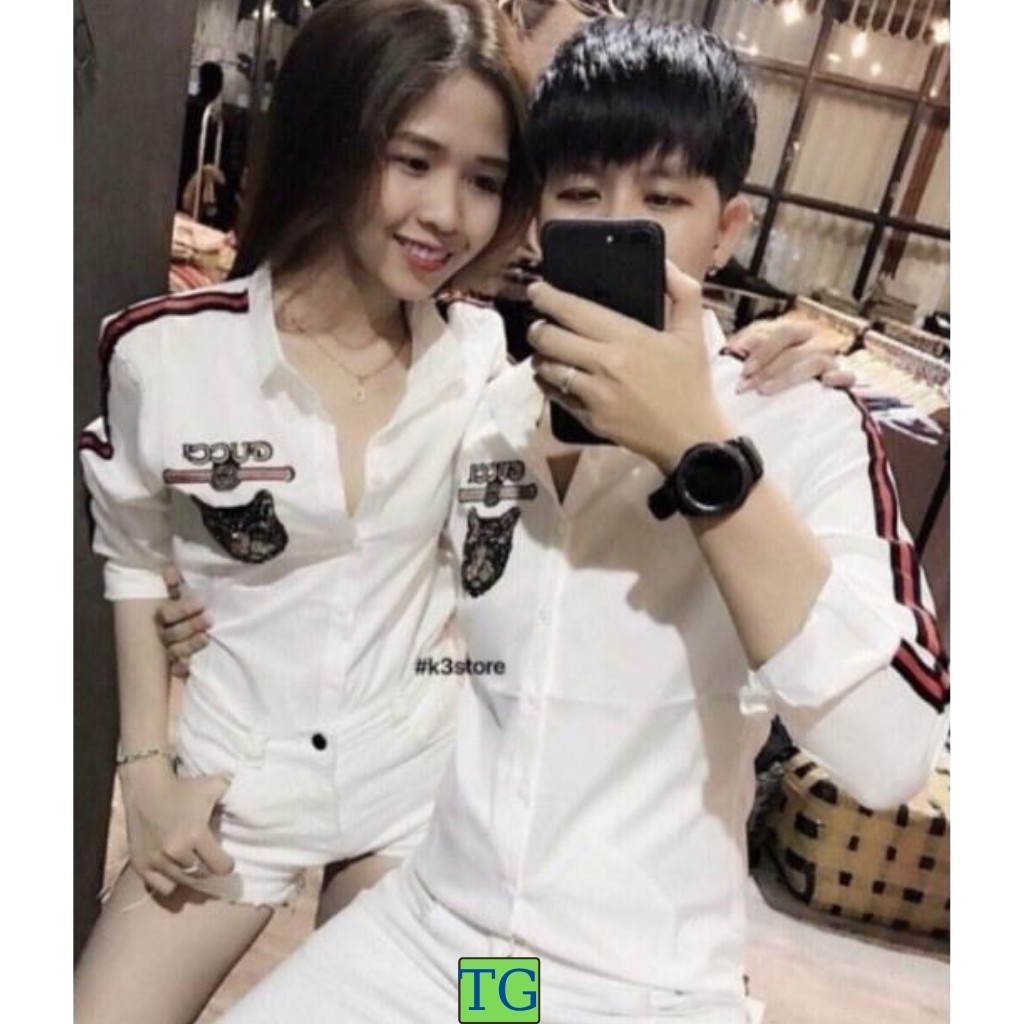 Áo Sơ mi nam lụa [FREESHIP] Sơ mi nam chất lụa dài tay logo mèo cao cấp | BigBuy360 - bigbuy360.vn