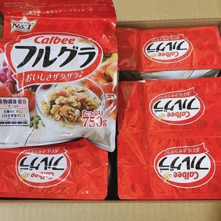NGŨ CỐC NHẬT CALBEE  750GR ĐỎ
