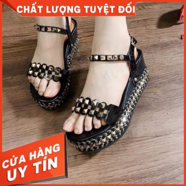 [ HÀNG CAO CẤP ] Sandal Xuồng Đinh 2 Quai Hàng Cao Cấp