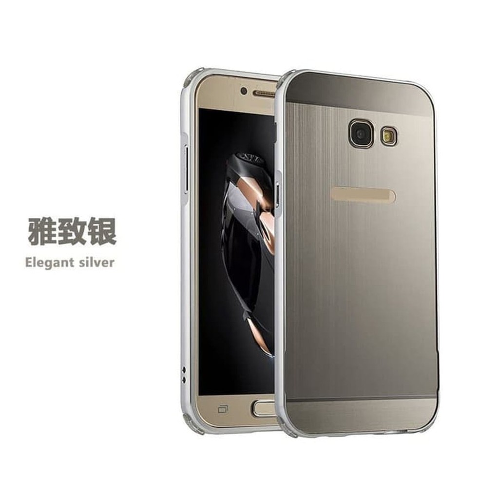 Ốp Lưng Viền Nhôm Cho Samsung Galaxy J7 Pro 2017 J730 J7 2017