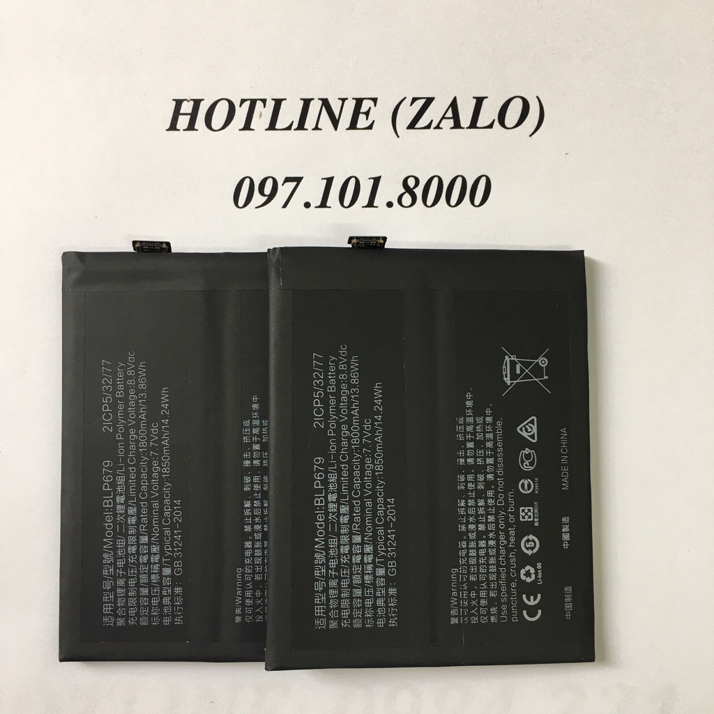 Pin Oppo R17 Pro 2018, RX17 Pro 2018, BLP679