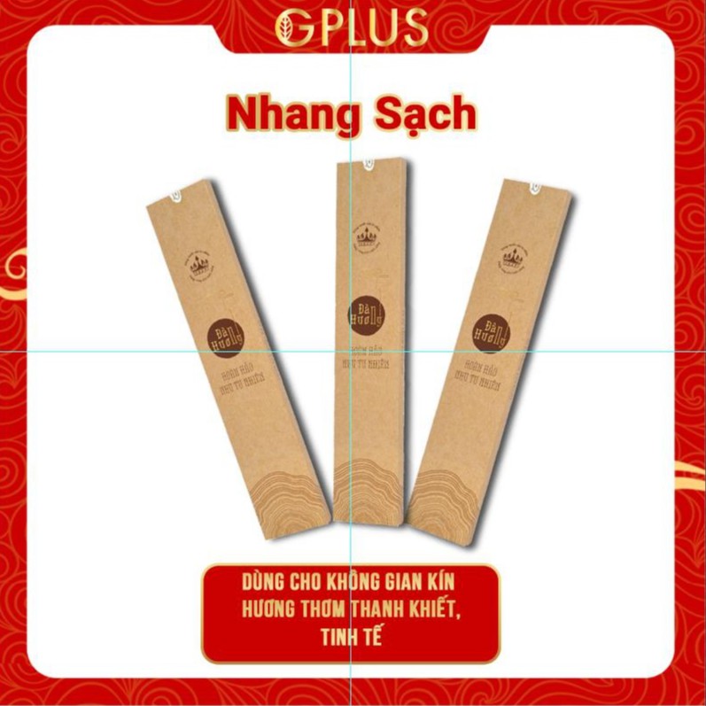 [HỘP 25 QUE] Nhang Đàn hương Ấn Độ 36cm / 100% bột gỗ đàn hương nguyên chất giúp thư giãn, đem lại vượng khí