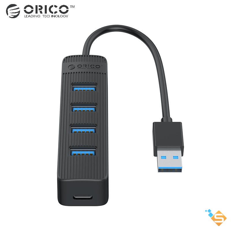 Bộ chia HUB ORICO TWU3 7 và 4 Cổng USB 3 0 Với Cổng Nguồn Type C - Bảo Hành Chính Hãng 12 Tháng