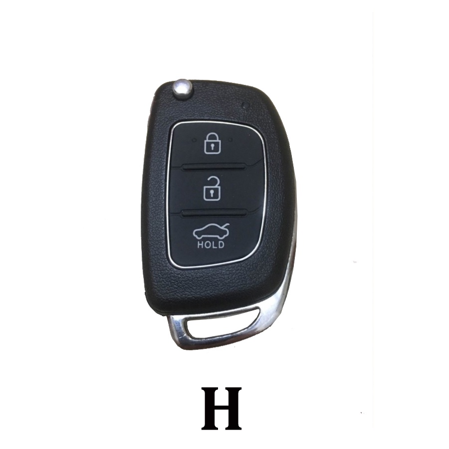 Vỏ ốp chìa khoá xe hơi - ô tô Hyundai i10 chìa cơ, accent chìa cơ - M07-H2 dolashop
