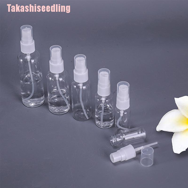 Bình Xịt Rỗng Bằng Nhựa Trong Suốt Tiện Lợi 30 / 50 / 100ml