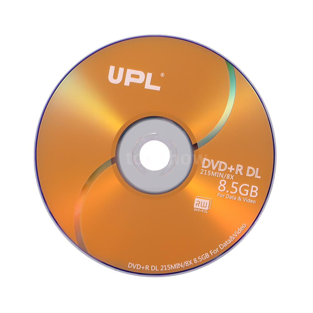 Bộ 10 Đĩa Dvd Trắng 215min 8x Dvd + R Dl 8.5gb