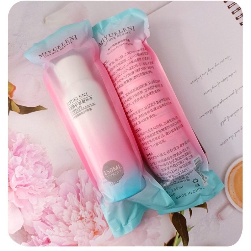 Xịt Chống Nắng Maycreata Trắng Da 150ml